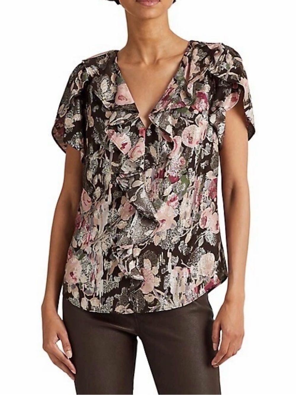 Lauren Ralph Lauren sparkly blouse